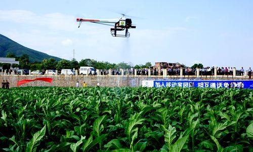 宁远植保飞机参与农作物病虫害防治