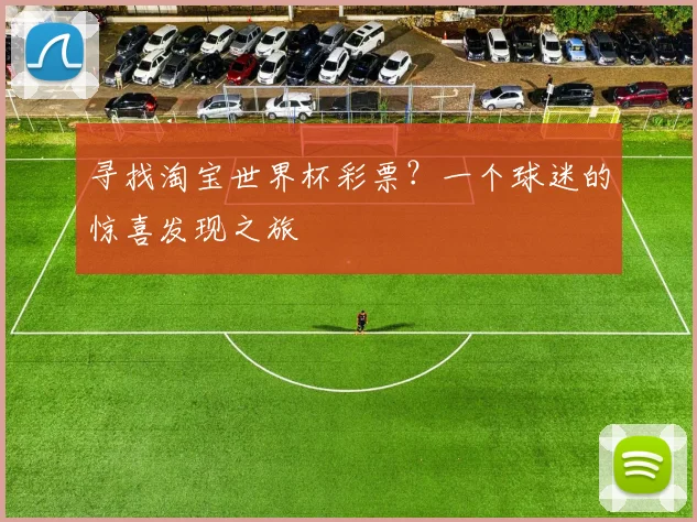 寻找淘宝世界杯彩票？一个球迷的惊喜发现之旅